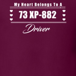My Heart Belongs To A 1973 Xp-882 Driver Dark Color T Shirt