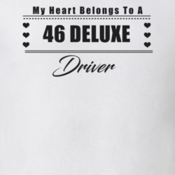 My Heart Belongs To A 1946 Deluxe Driver Light Color T Shirt