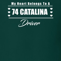 My Heart Belongs To A 1974 Catalina Driver Dark Color T Shirt