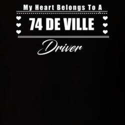 My Heart Belongs To A 1974 De Ville Driver Dark Color T Shirt