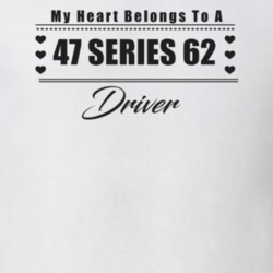 My Heart Belongs To A 1947 Series 62 Driver Light Color T Shirt