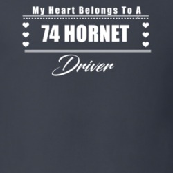 My Heart Belongs To A 1974 Hornet Driver Dark Color T Shirt