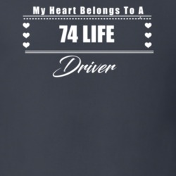 My Heart Belongs To A 1974 Life Driver Dark Color T Shirt