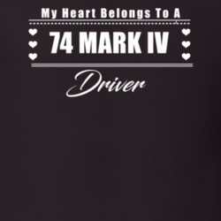 My Heart Belongs To A 1974 Mark Iv Driver Dark Color T Shirt