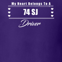 My Heart Belongs To A 1974 Sj Driver Dark Color T Shirt