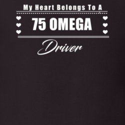 My Heart Belongs To A 1975 Omega Driver Dark Color T Shirt