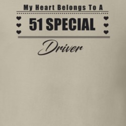 My Heart Belongs To A 1951 Special Driver Light Color T Shirt