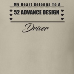 My Heart Belongs To A 1952 Advance Design Driver Light Color T Shirt