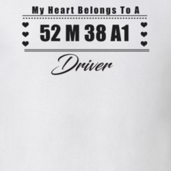 My Heart Belongs To A 1952 M 38 A1 Driver Light Color T Shirt