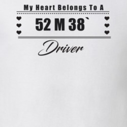 My Heart Belongs To A 1952 M 38` Driver Light Color T Shirt