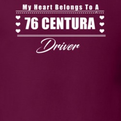 My Heart Belongs To A 1976 Centura Driver Dark Color T Shirt