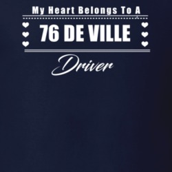 My Heart Belongs To A 1976 De Ville Driver Dark Color T Shirt