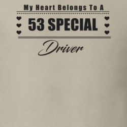 My Heart Belongs To A 1953 Special Driver Light Color T Shirt