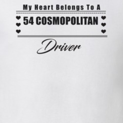 My Heart Belongs To A 1954 Cosmopolitan Driver Light Color T Shirt