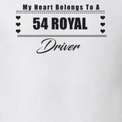 My Heart Belongs To A 1954 Royal Driver Light Color T Shirt