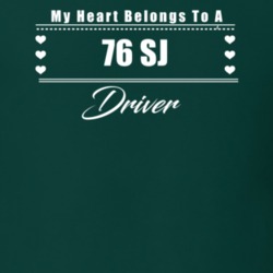 My Heart Belongs To A 1976 Sj Driver Dark Color T Shirt