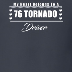 My Heart Belongs To A 1976 Tornado Driver Dark Color T Shirt