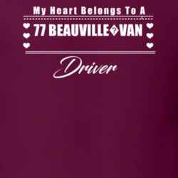 My Heart Belongs To A 1977 Beauville?van Driver Dark Color T Shirt