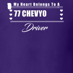 My Heart Belongs To A 1977 Chevy 1700 Driver Dark Color T Shirt