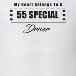 My Heart Belongs To A 1955 Special Driver Light Color T Shirt
