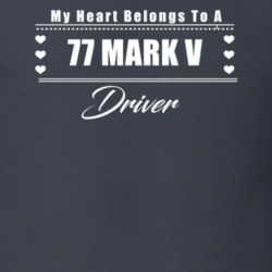 My Heart Belongs To A 1977 Mark V Driver Dark Color T Shirt