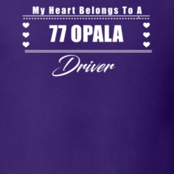 My Heart Belongs To A 1977 Opala Driver Dark Color T Shirt