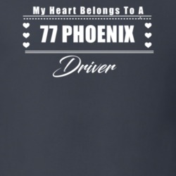 My Heart Belongs To A 1977 Phoenix Driver Dark Color T Shirt