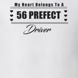 My Heart Belongs To A 1956 Prefect Driver Light Color T Shirt