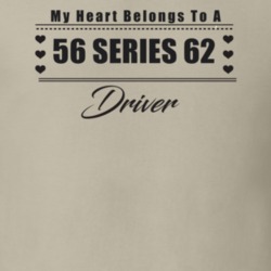 My Heart Belongs To A 1956 Series 62 Driver Light Color T Shirt