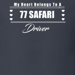 My Heart Belongs To A 1977 Safari Driver Dark Color T Shirt