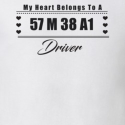My Heart Belongs To A 1957 M 38 A1 Driver Light Color T Shirt