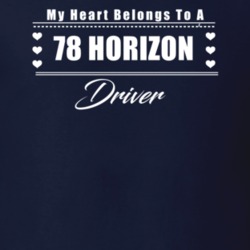 My Heart Belongs To A 1978 Horizon Driver Dark Color T Shirt