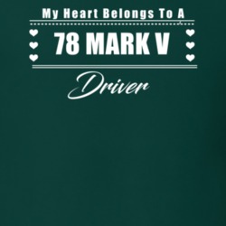 My Heart Belongs To A 1978 Mark V Driver Dark Color T Shirt