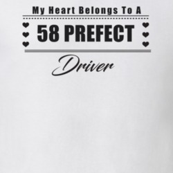 My Heart Belongs To A 1958 Prefect Driver Light Color T Shirt