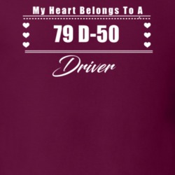 My Heart Belongs To A 1979 D-50 Driver Dark Color T Shirt