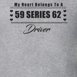 My Heart Belongs To A 1959 Series 62 Driver Light Color T Shirt