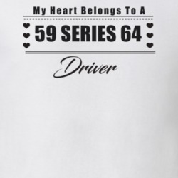 My Heart Belongs To A 1959 Series 64 Driver Light Color T Shirt