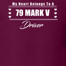 My Heart Belongs To A 1979 Mark V Driver Dark Color T Shirt