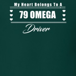 My Heart Belongs To A 1979 Omega Driver Dark Color T Shirt