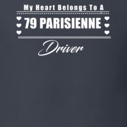 My Heart Belongs To A 1979 Parisienne Driver Dark Color T Shirt