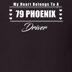 My Heart Belongs To A 1979 Phoenix Driver Dark Color T Shirt