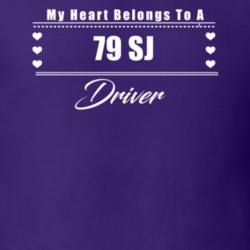 My Heart Belongs To A 1979 Sj Driver Dark Color T Shirt