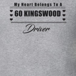 My Heart Belongs To A 1960 Kingswood Driver Light Color T Shirt