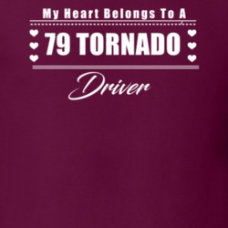 My Heart Belongs To A 1979 Tornado Driver Dark Color T Shirt