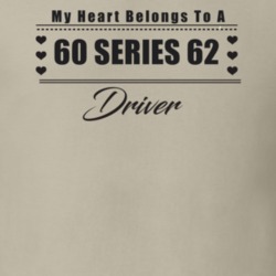 My Heart Belongs To A 1960 Series 62 Driver Light Color T Shirt