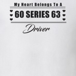 My Heart Belongs To A 1960 Series 63 Driver Light Color T Shirt
