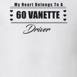 My Heart Belongs To A 1960 Vanette Driver Light Color T Shirt