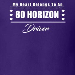My Heart Belongs To A 1980 Horizon Driver Dark Color T Shirt