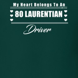 My Heart Belongs To A 1980 Laurentian Driver Dark Color T Shirt