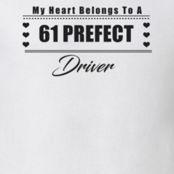 My Heart Belongs To A 1961 Prefect Driver Light Color T Shirt